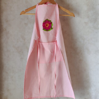 Pink Jerbra Collage Apron
